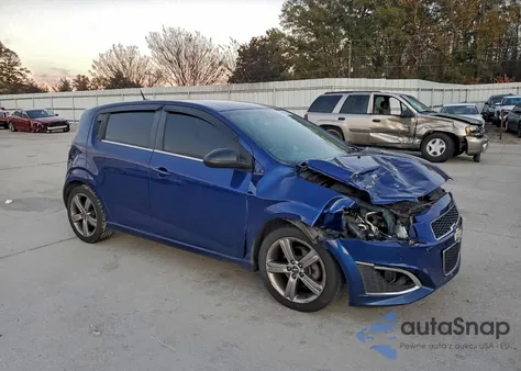 2014 Chevrolet Sonic Rs from USA, damaged, VIN 1G1JH6SB0E4103376